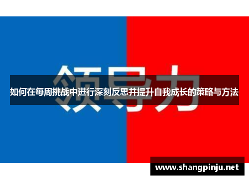 如何在每周挑战中进行深刻反思并提升自我成长的策略与方法